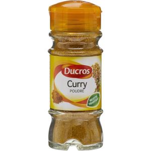 ÉPICES & HERBES LOT DE 4 - DUCROS - Curry Poudre Doux - pot de 42 g