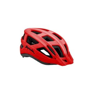 CASQUE DE VÉLO Casque de cyclisme - SPIUK - Kibo - Rouge - Léger et ventilé - Visière amovible