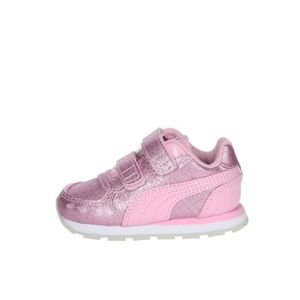 BASKET Puma Sneakers bassa Bambina Fuxia 369721