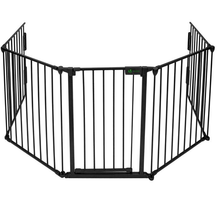 Barrière de Sécurité Et De Cheminée - dimension: 310 cm - 15 kg   Protection pour enfants, bébé - escaliers, poêle, insert  - Cdiscount