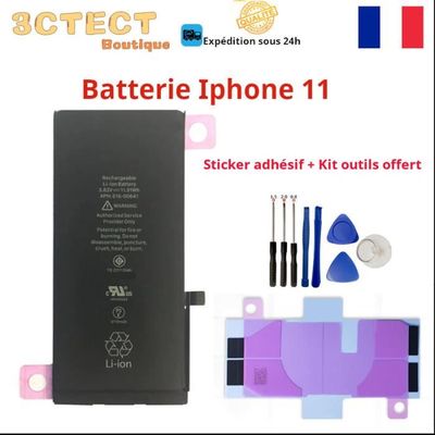 Batterie De Remplacement Premium Pour IPhone 11 - 3110 MAh - Avec Outils Et Adhésif - Neuf