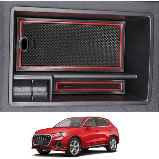 Organizer Console Centrale Per Audi Q3 F3 2019-2024 - Vassoio Portaoggetti - Foto 7