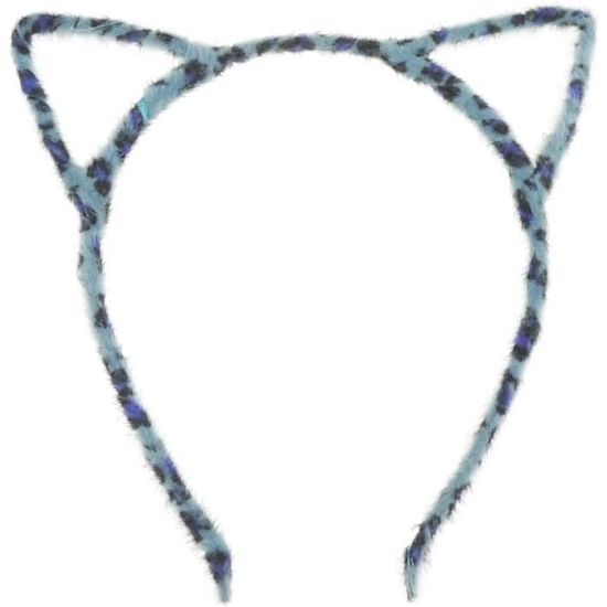 Serre-têtes Oreilles De Chat Avec Perles & Cristaux - Lot De 2 - Doré - Accessoire Fête Déguisement Femme