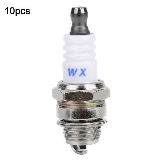 Bougie D'allumage L7T Pour Débroussailleuse 2 Temps - Compatible 36cc à 52cc, 3 électrodes Latérales