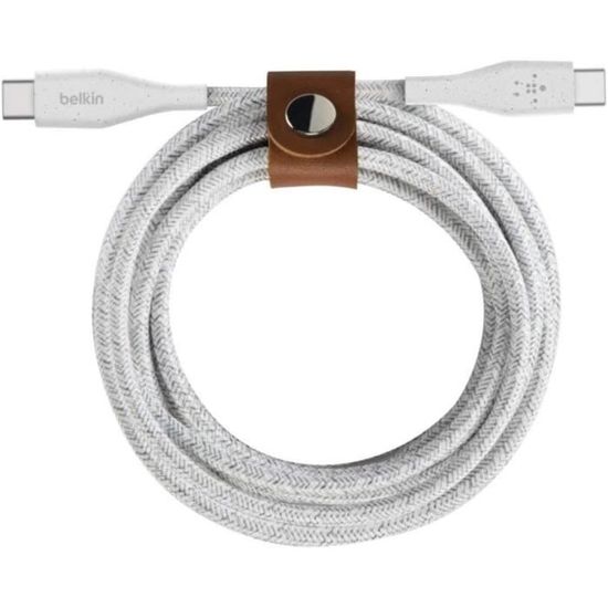 BELKIN - cable - Cable USBC USBC Strap 1M White