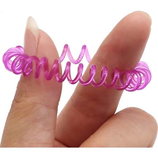 ZITFRI 16 Pcs Elastique Cheveux Spirale - Chouchou pour Cheveux