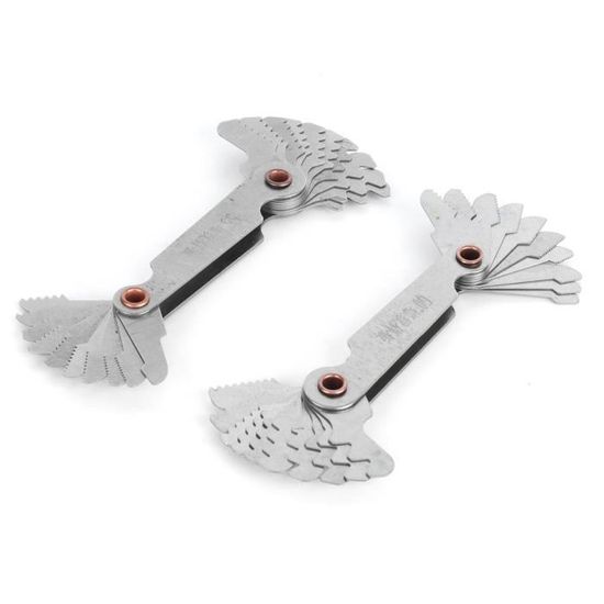 EJ.life Screw Pitch Gauges, Thread Gauge Clear Marking for Screws