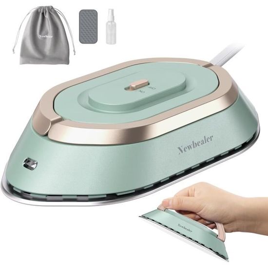 Mini Fer à Repasser De Voyage Newbealer NB301 - Portable, Compact, 220V, Blanc