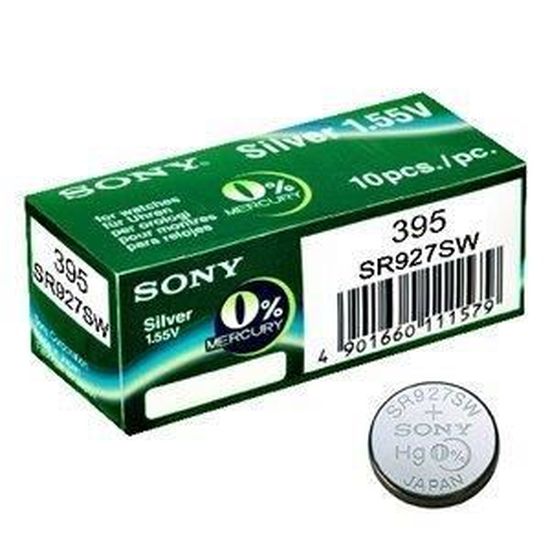 Sony Pile Sr 927 W Pour Montre Lot De Piles Bouton Murata SR927W