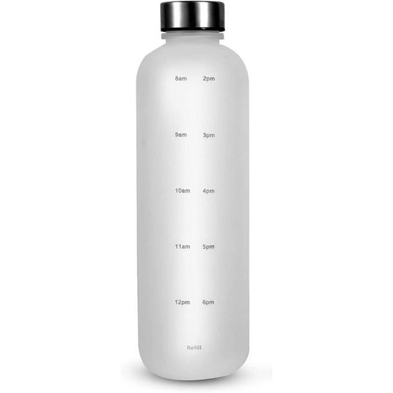 Bouteille D'eau Motivationnelle 128 Oz Sans Bpa Paille
