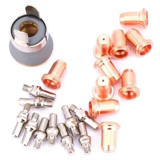 Électrode Plasma Compatible Trafimet Ergocut CB70 - Lot De 10, Neuf, Marque Eddyweld