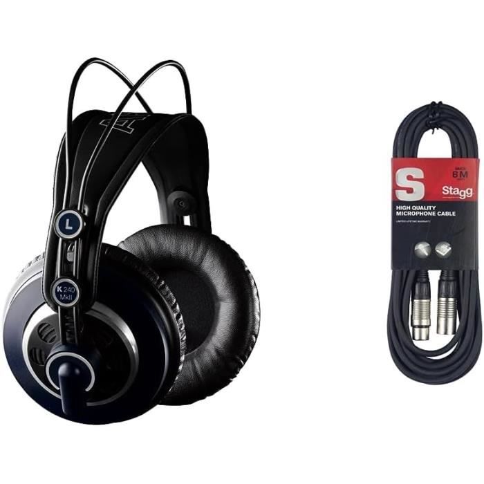 Casque Studio Pro Shure SRH1540BK – Filaire, Fermé, 40mm, Noir, Neuf Sous Emballage