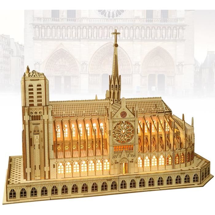 Viloga – Maquette Avion Tiger Moth En Bois De Balsa 3D, échelle 1:18, Découpe Laser, Puzzle à Construire Pour Adultes