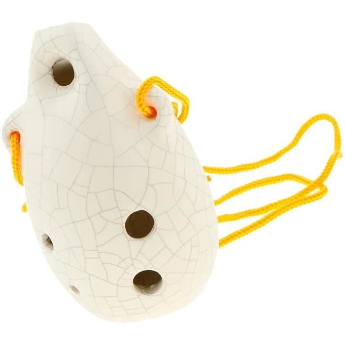 Ocarina Instrument De Musique En Céramique 6 Trous Alto C Key Ocarina