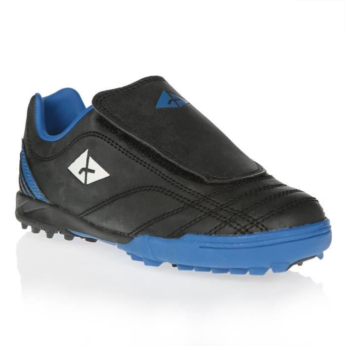 ATHLI-TECH Baskets de football TF 105 - Enfant - Noir