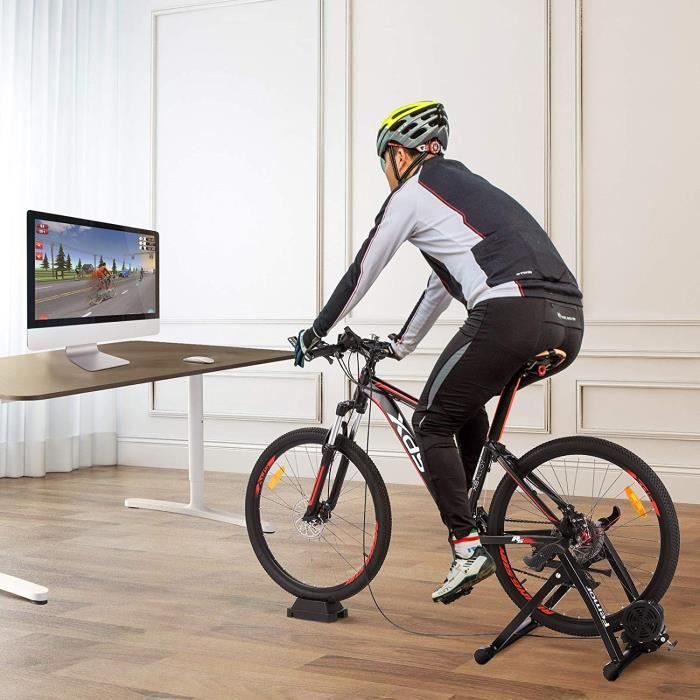 Home Trainer Vélo Entrâineur de Vélo 26 à 28 pouce Chargeur Max 150 kg - Equipement/Support Entrainement Vélo