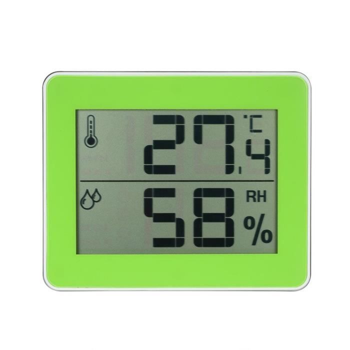 Mini Thermomètre Hygromètre Intérieur Digital avec Ecran LCD
