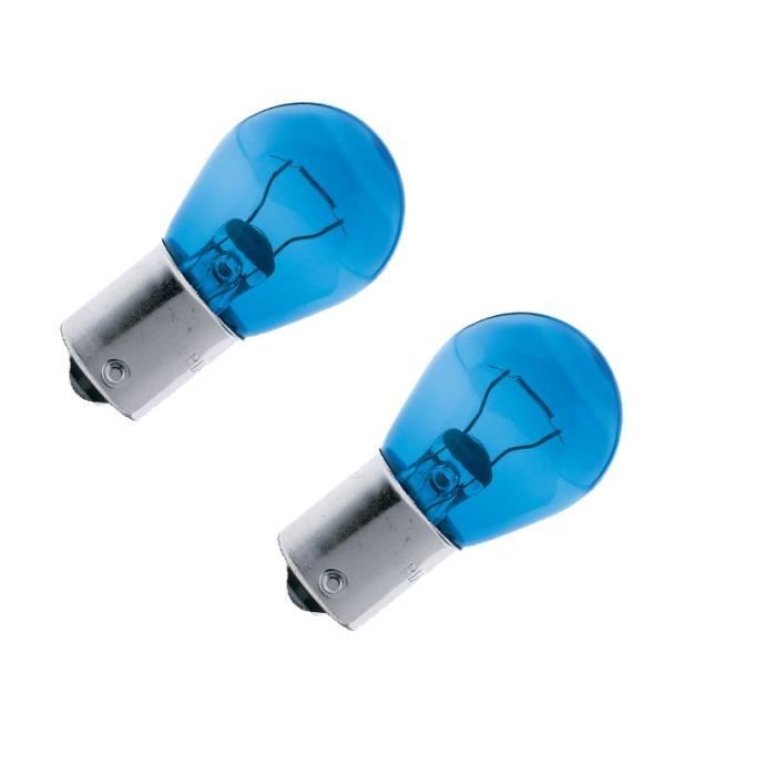 Pack 2 ampoules BAY15D P21/5W Effet Xénon 6000K