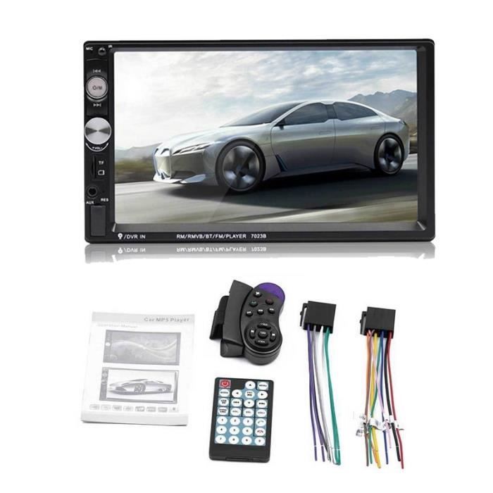 Lecteur multimédia voiture universel 2 din Android Autoradio stéréo 7- écran tactile Bluetooth MP5 - Type 7023B MP5 Only
