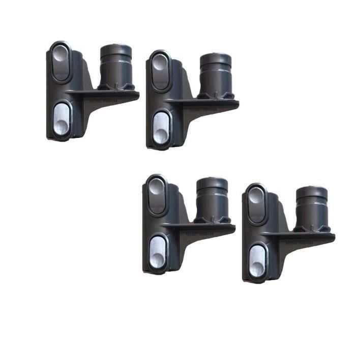 4 pcs Accessoires de tête de rangement pour aspirateur Dyson DC58 DC59 DC62 V6 DC35 DC45 la24776