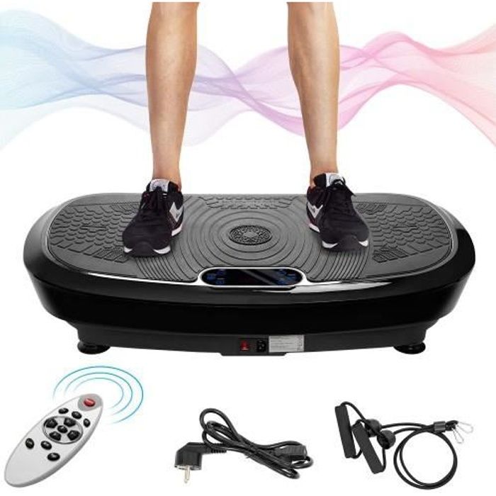 Plateforme Vibrante et Oscillante 3D Moteurs Silencieux Fitness - Idéal pour Fitness et Musculation -RAI