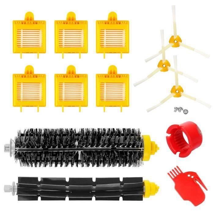 700 Series Accessoire de mise au four pour Irobot Roomba 700 Series Kit de remplacement filtre Hepa brosse *2XD