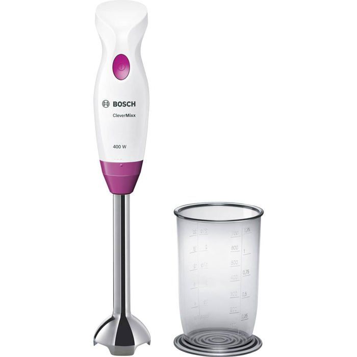 Bosch CleverMixx MSM2410PW Mixeur à main 400 Watt wild purple