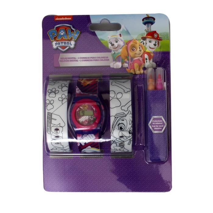 montre Pat patrouille paw patrol plus bracelet