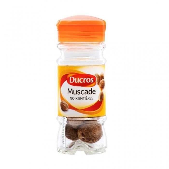 Ducros Muscade Noix Entières 18g (lot de 3)