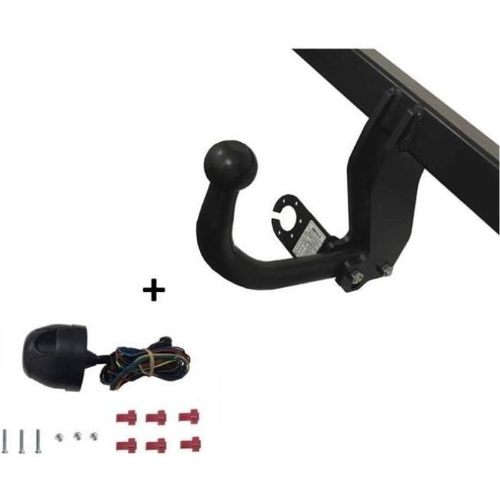 Attelage Ford Focus C-Max (10/03-) Col de cygne + faisceau universel 7 broches