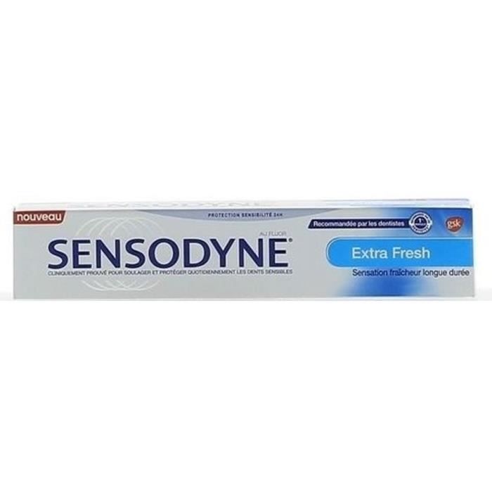 SENSODYNE Dentifrice extra fresh 75ML