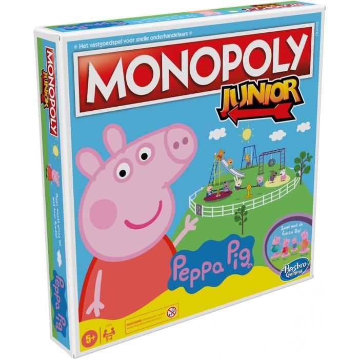 Monopoly jeu de société Junior Peppa Pig