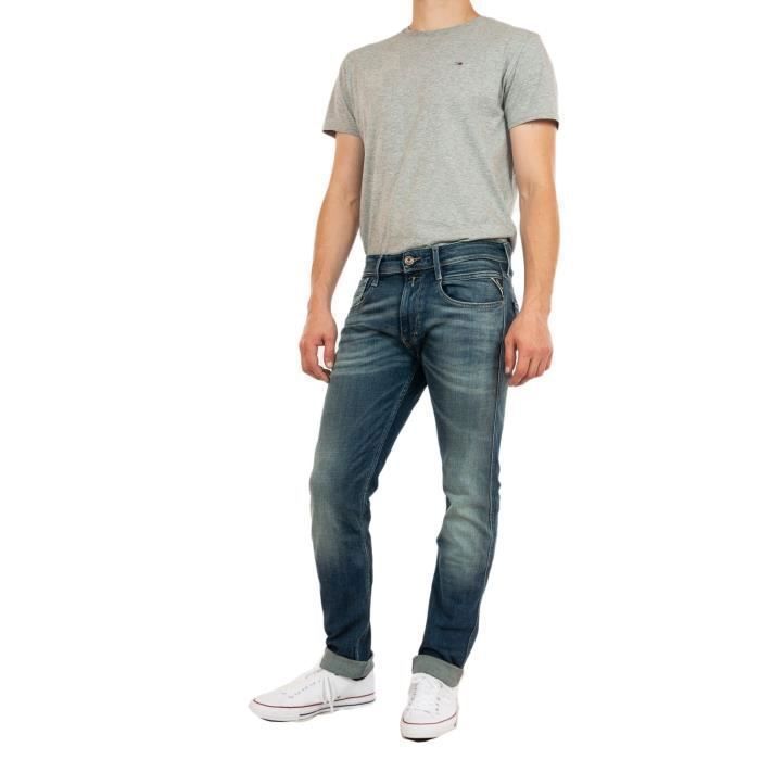 Jeans Replay M914y Ambass Slim Hyperflex Stretch Denim 007 Dark Blue