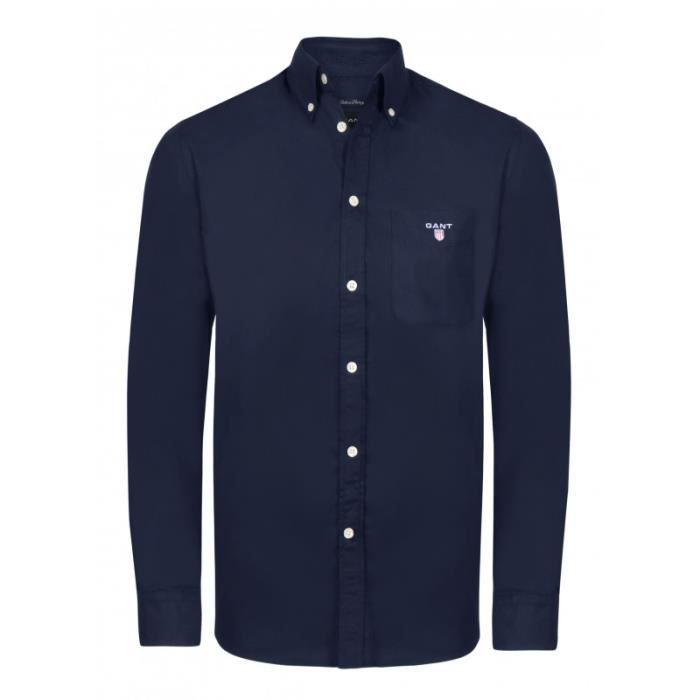 Gant Chemise Homme Bleu Marin