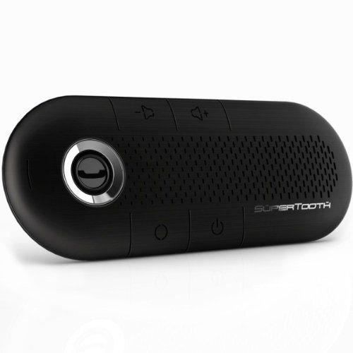 Supertooth Crystal Kit mains libres auto Bluetooth Noir