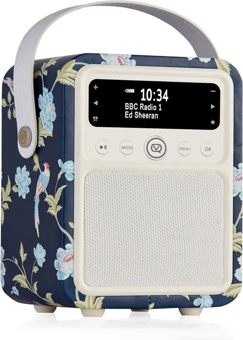 Radio Portatile VQ Monty DAB+/FM - Bluetooth, Sveglia, Alimentazione Batteria/Rete, Noce - Foto 4