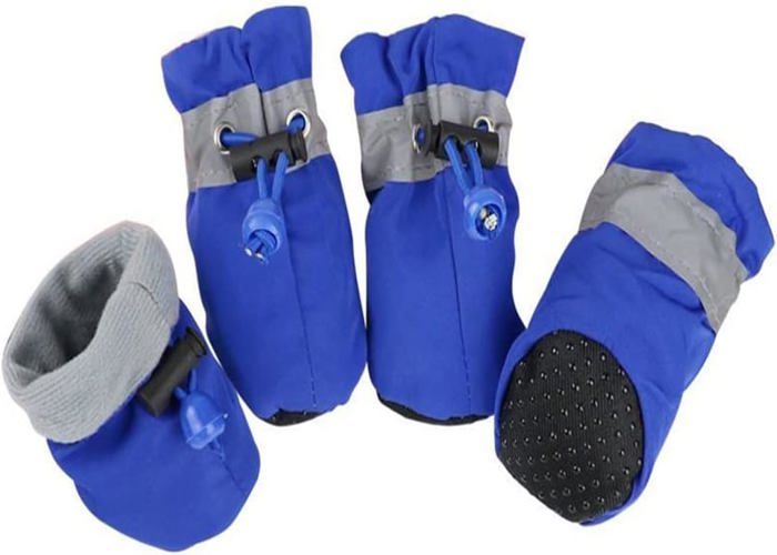 Comparer les prix de 4 chaussures impermables pour chien anti-drapantes bottes chaudes pour petits chiens et chats Animalerie > Chien > Vêtements