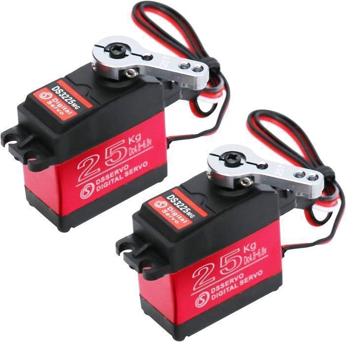 Fafeicy servo en métal Servomoteur, Servo étanche à Couple élevé en Alliage D'aluminium 35 Kg Fafeicy servo en métal Servomoteur, Servo étanche à Couple élevé en Alliage D'aluminium 35 Kg