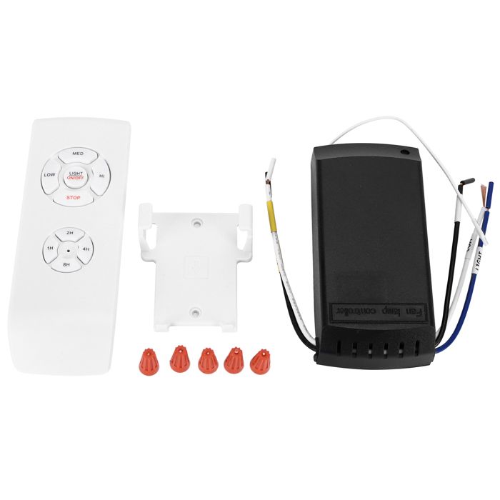 Kit de télécommande sans fil interrupteur intelligent à 3 vitesses pour contrôleur de lumière de ventilateur de plafond - Okumggyj