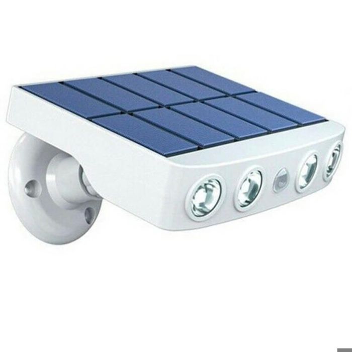 Lampe projecteur solaire extérieur étanche avec détecteur de mouvement - Panneau a recharge rapide Lampe projecteur solaire extérieur étanche avec détecteur de mouvement - Panneau a recharge rapide