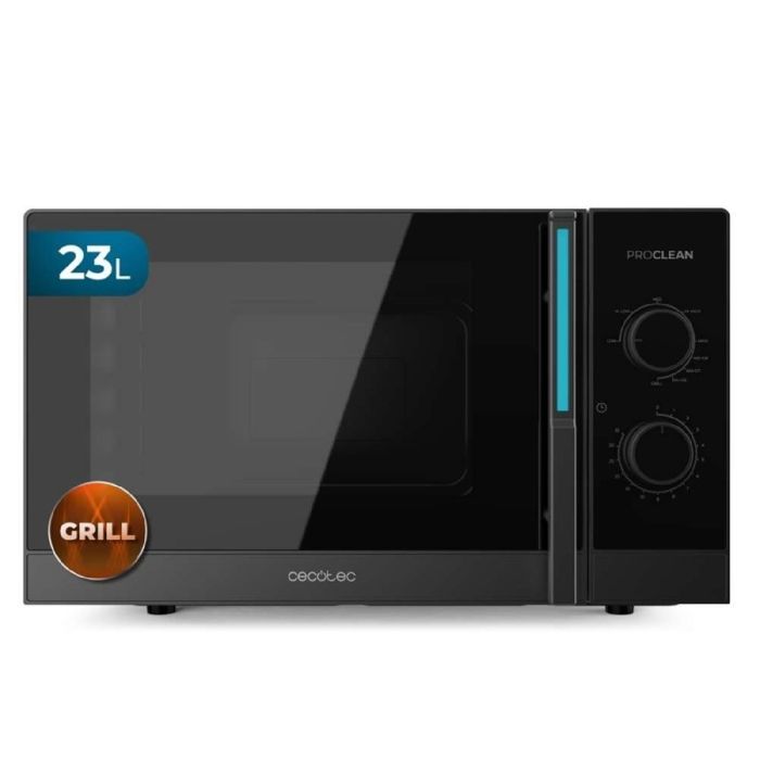 Cecotec Micro-ondes Mécanique avec Grill de 23L Proclean 4120. 800W et 1000W de Grill Cuisson Uniforme - Cecotec