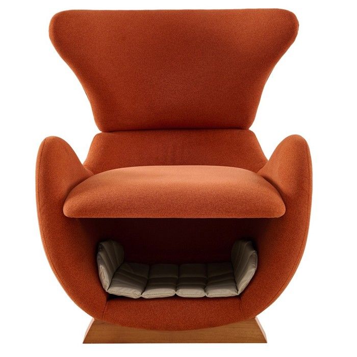 Fauteuil lounge design requin-baleine - Refuge pour chat et chien canapé simple parfait pour le salon Rouge brique Fauteuil lounge design requin-baleine - Refuge pour chat et chien canapé simple parfait pour le salon Rouge brique