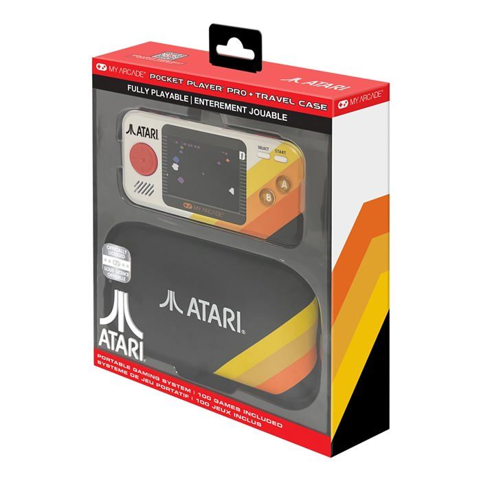 My Arcade Pocket Player Atari + Etui de transport - vue 2