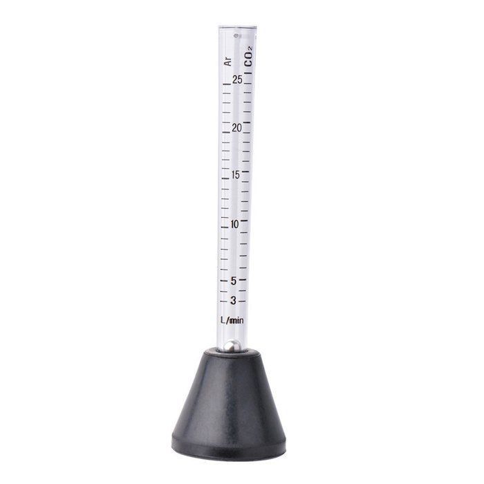 OFKPO Testeur De Débit De Gaz Pour Soudeur - Compteur Flux Argon CO2 TIG MIG Jusqu'à 25L/min