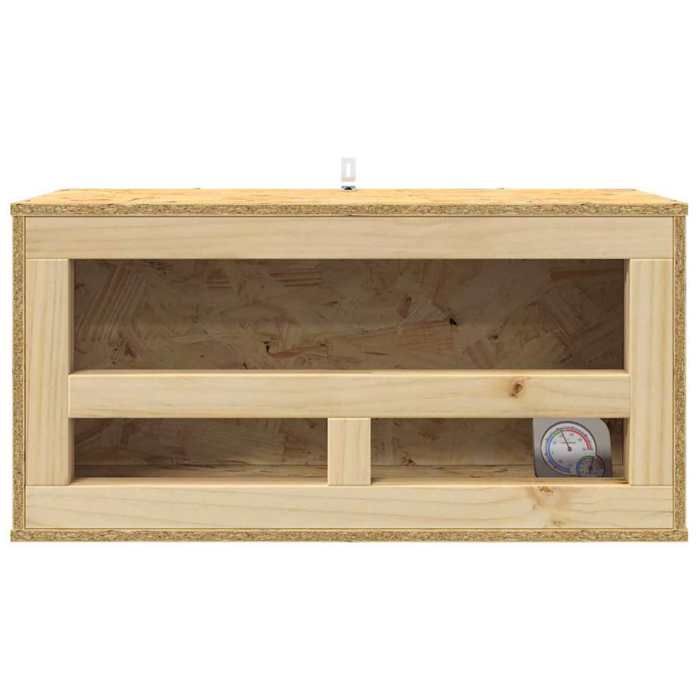 NEUF Terrarium Marron 60 x 30 x 30cm OSB FR00_56786684388