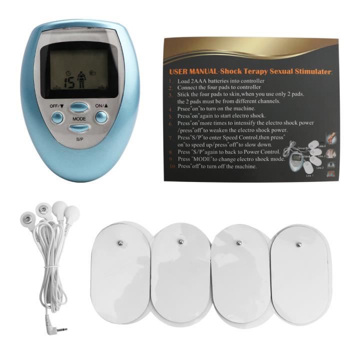 ÉLECTROSTIMULATEUR MUSCULAIRE TENS Anti-Douleur EMS 16 programmes de massage EUR 29,99 - FR