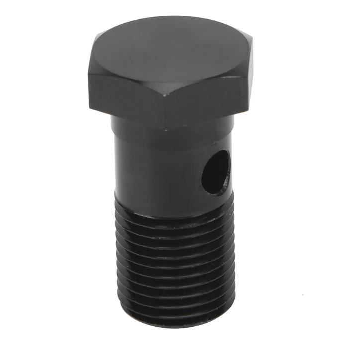 2 Boulons Banjo AN3 3/8-24 Pour Ligne Turbo/frein – Acier Inox Et Cuivre, 25 Mm