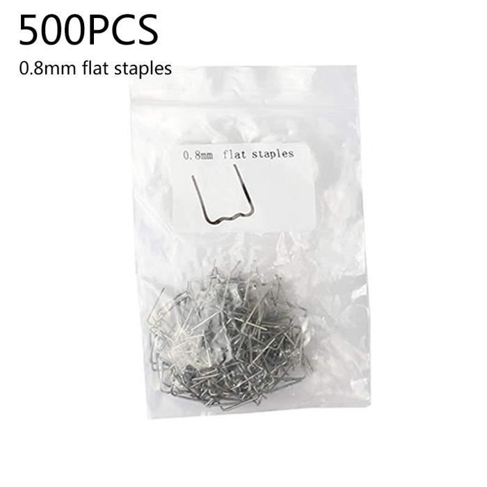 100 Agrafes En Plastique Pour Soudure En Forme C (0,8 Mm) - Lot SIO32100029, Neuves