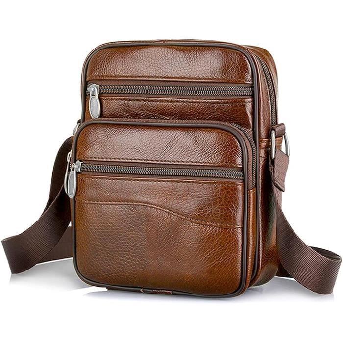 Sacoche Homme Cuir Sacoche Homme Bandouliere Pochette Homme Petit