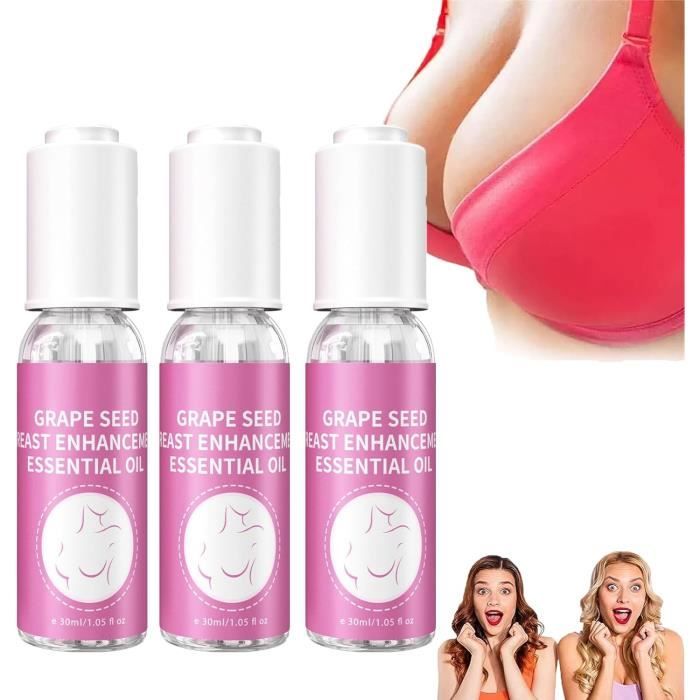 3PCS Breast Shaping Essential Oil, Grape Seed Breast Enhancement